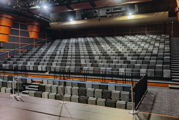 Matthew Flinders Anglican College theatre seating upholstery by Formatek 8