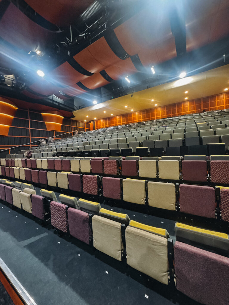 Matthew-Flinders-College-9 Matthew Flinders Anglican College theatre seating upholstery by Formatek 9